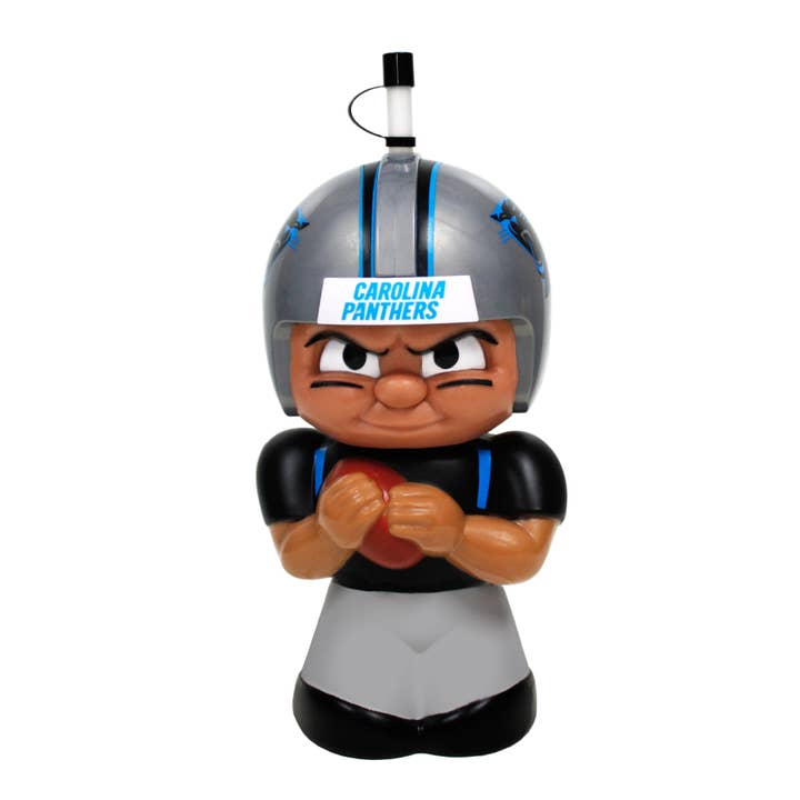 Carolina Panthers Big Sip 3D Water Bottle for wholesale by Party Animal, Inc.