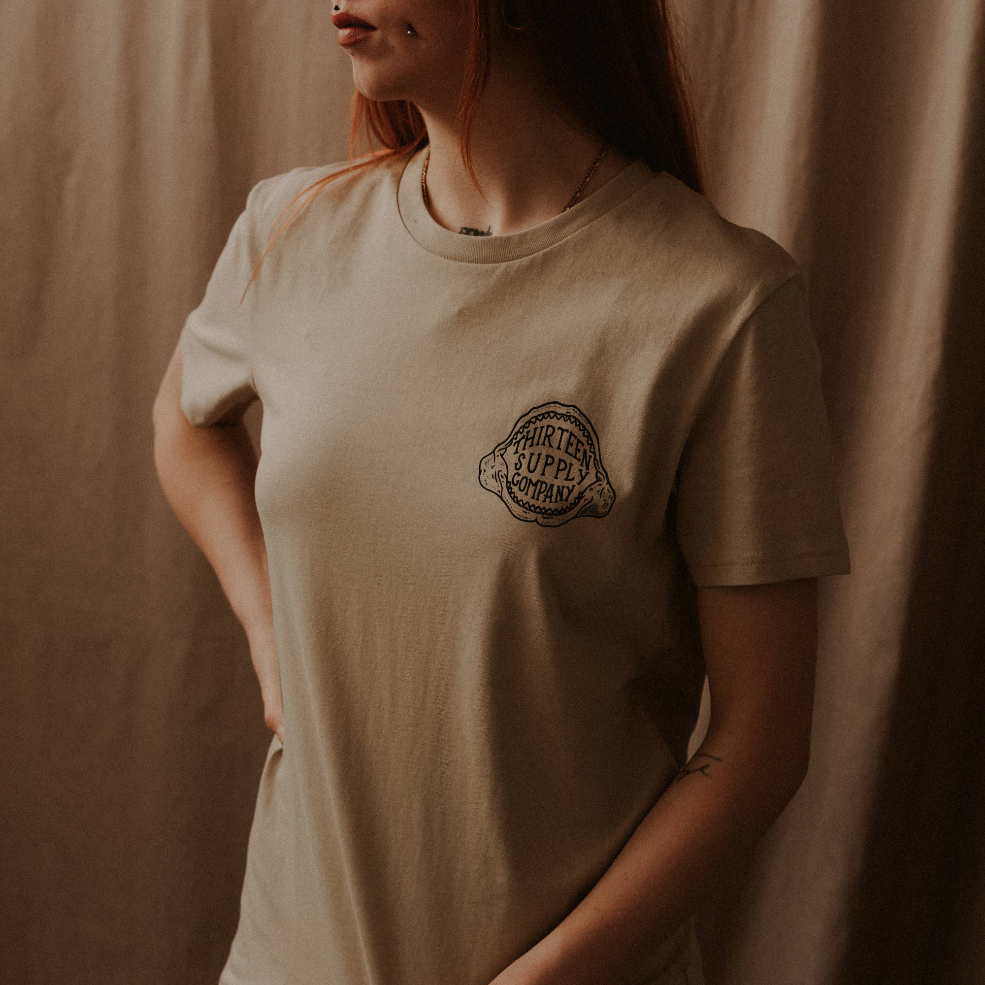 Thirteen Supply Co – wholesale Screen printed t-shirt – unisex – WEATHER THE STORM - SHORT SLEEVE UNISEX T-SHIRT5