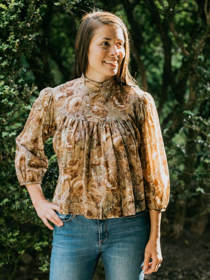 Folkwear - Wholesale Blouse - Women's - 205 Gibson Girl Blouse - Sewing Pattern5