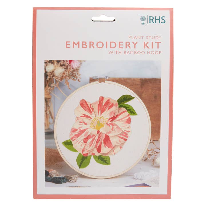 RHS Broderisæt, Flerfarvet, 8", Plantestudie for engroshandel hos West Design Products