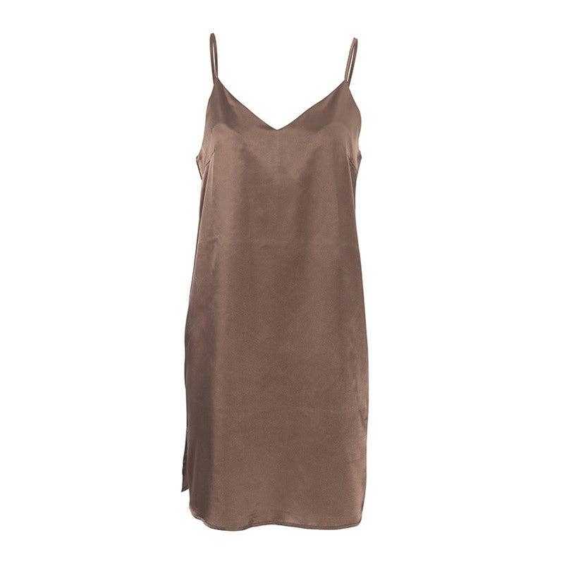 UZ Wholesale Store - Venta al por mayor Ropa para dormir - Mujer - Camisón halter elegante sin espalda7