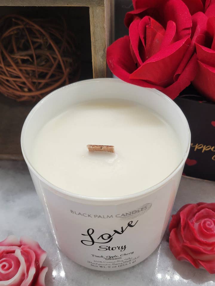 Love Story for wholesale by Black Palm Candles
