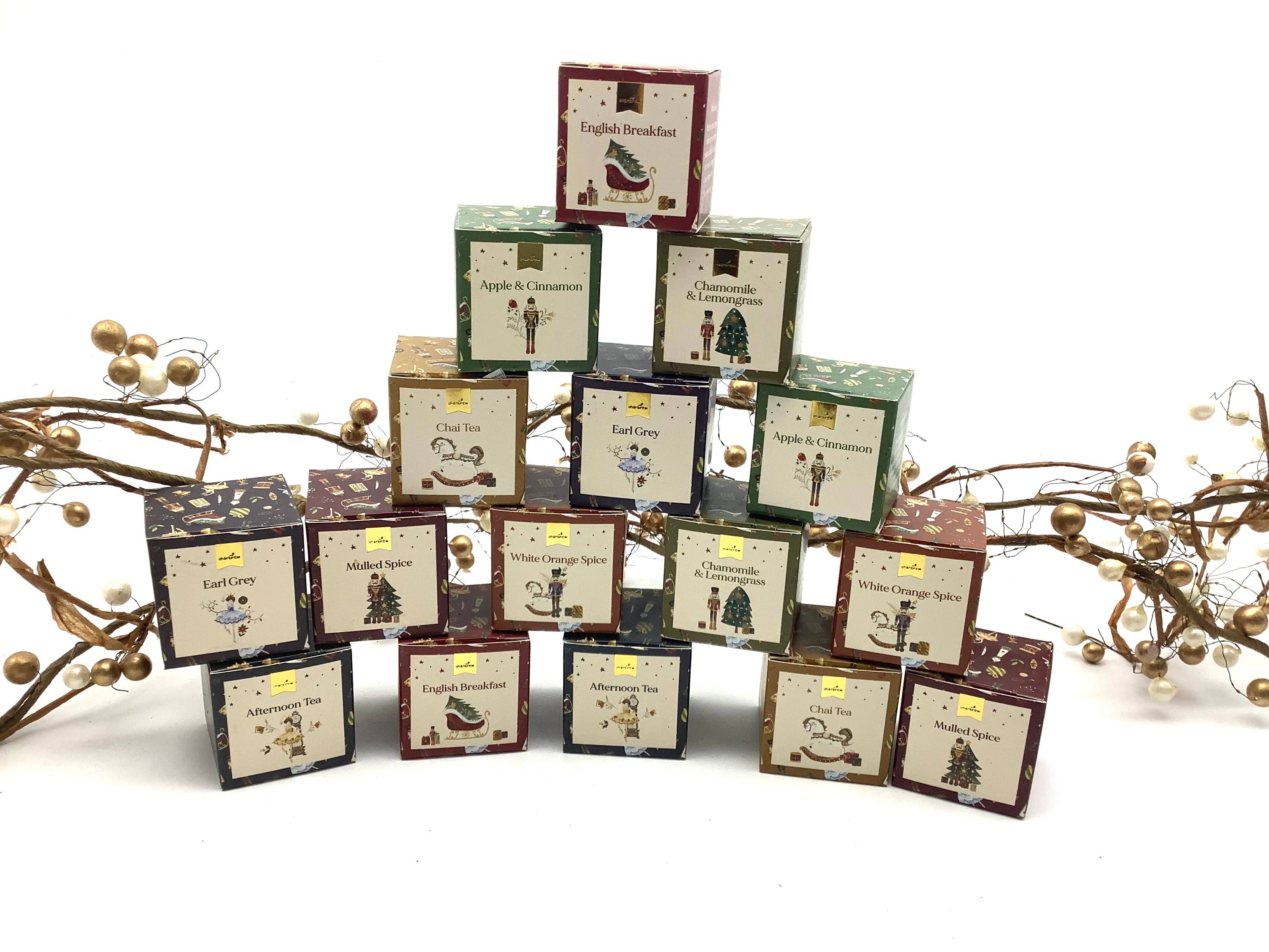 All Little Cute Things - Wholesale Tea Bags - Christmas Nutcracker Variety Assortment British tea box 3
