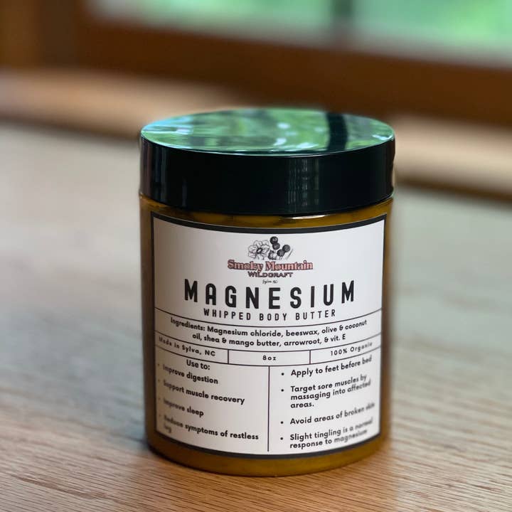Smoky Mountain Wildcraft - Wholesale Body Balm/Butter - Magnesium Body Butter1