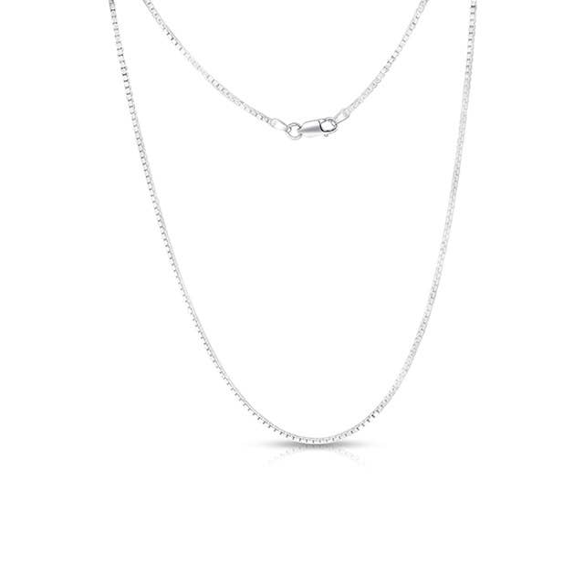 .925 Sterling Silver Unisex 1.7MM Square Box Chain for wholesale by NYC Sterling
