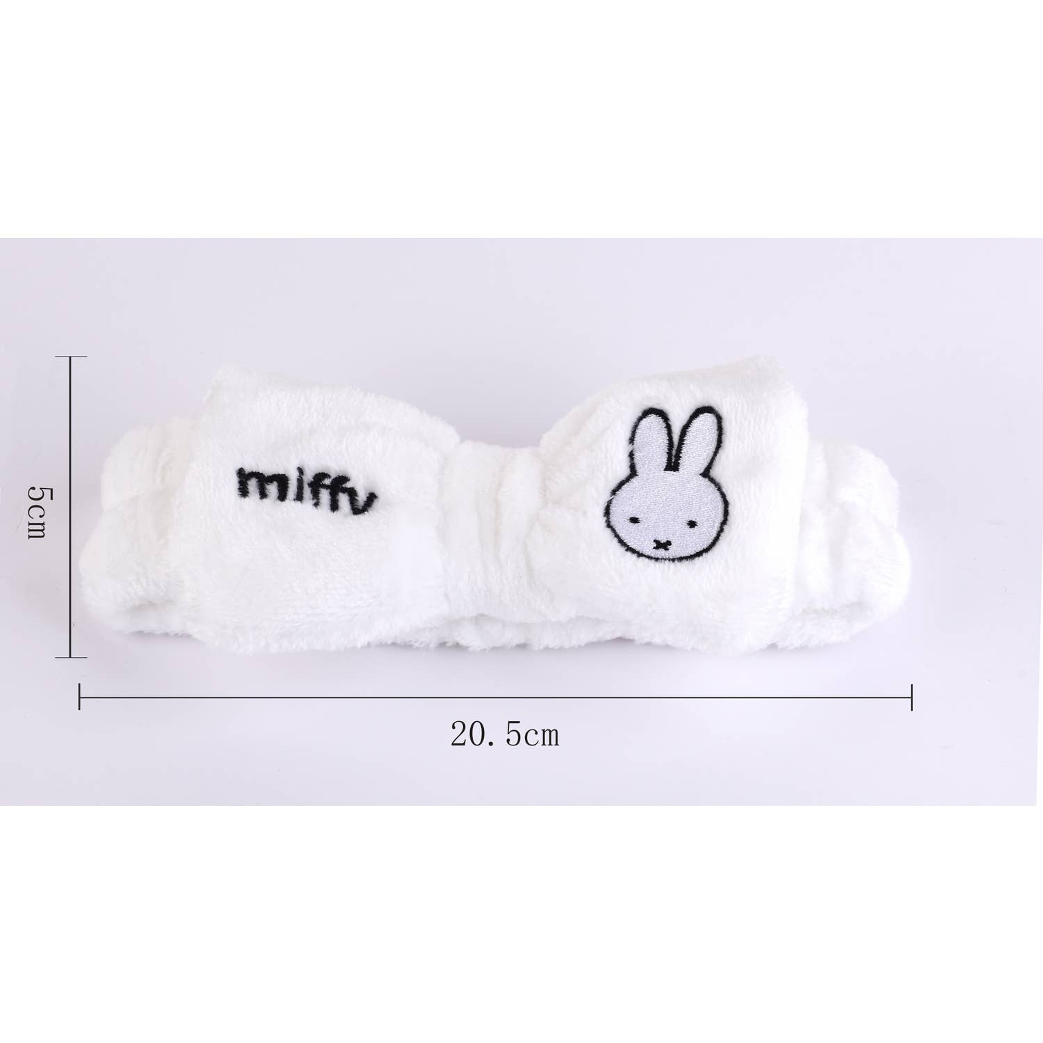 Takecare - Wholesale Spa Headband - MIFFY, Hairband, white, Soft, Knot, Hair, TAKE CARE1