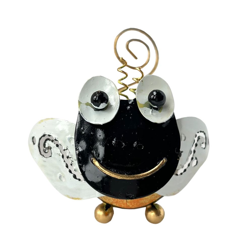 VIE - Venta al por mayor Figura decorativa - Extravagante animal de cola rizada de metal, aproximadamente 8 x 7 x 4 cm22