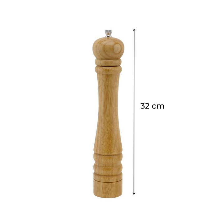 FM Professional - Wholesale Pepper Mill - FM Professional Divers 32 cm manual wooden pepper mill2