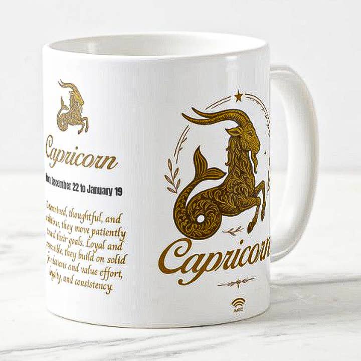 HOROSCUP - Zodiac sign Capricorn โ for wholesale by The Daily Tag