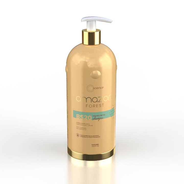 Savoy Active - Vente Shampoings - BRSCIENCE Shampooing Peptide Forêt Amazonienne BS20 – 1L2