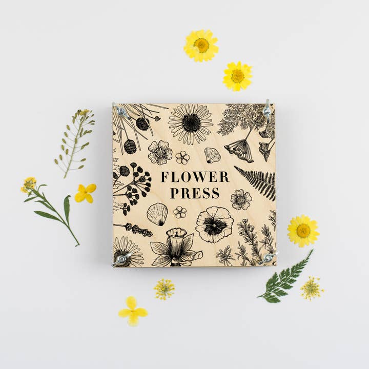 Studio Wald - Wholesale DIY Craft Kit - Flower Press - Line