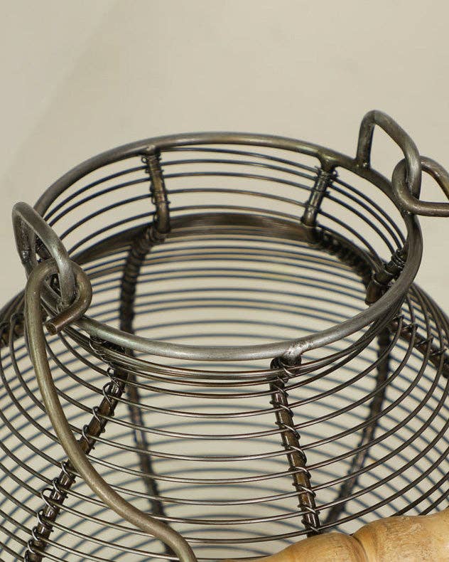 Dibor – wholesale Egg cup/holder – Large Wire Egg Basket Caddy1