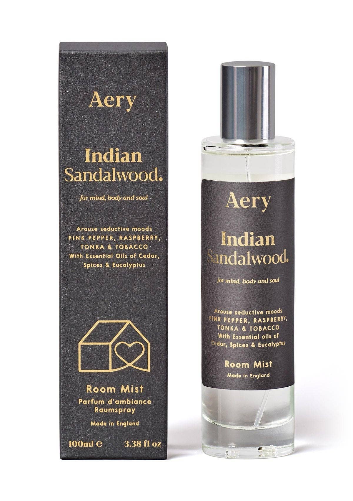 Aery Living – wholesale Room & linen spray – Indian Sandalwood Room Mist2