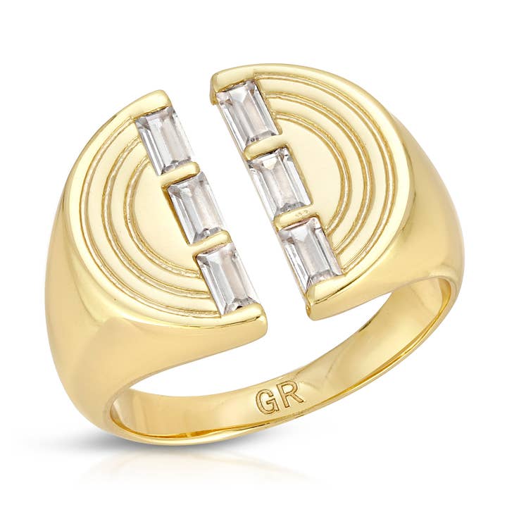 L'anneau de bord - Transparent pour la vente par Glamrocks Jewelry