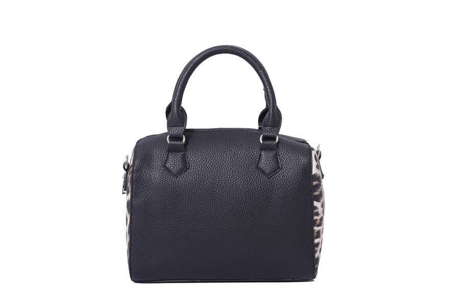 Nima Accessories Inc - Wholesale Satchel - Women's - Ladies Matt Faux Leather Animal Print Satchel Bag1