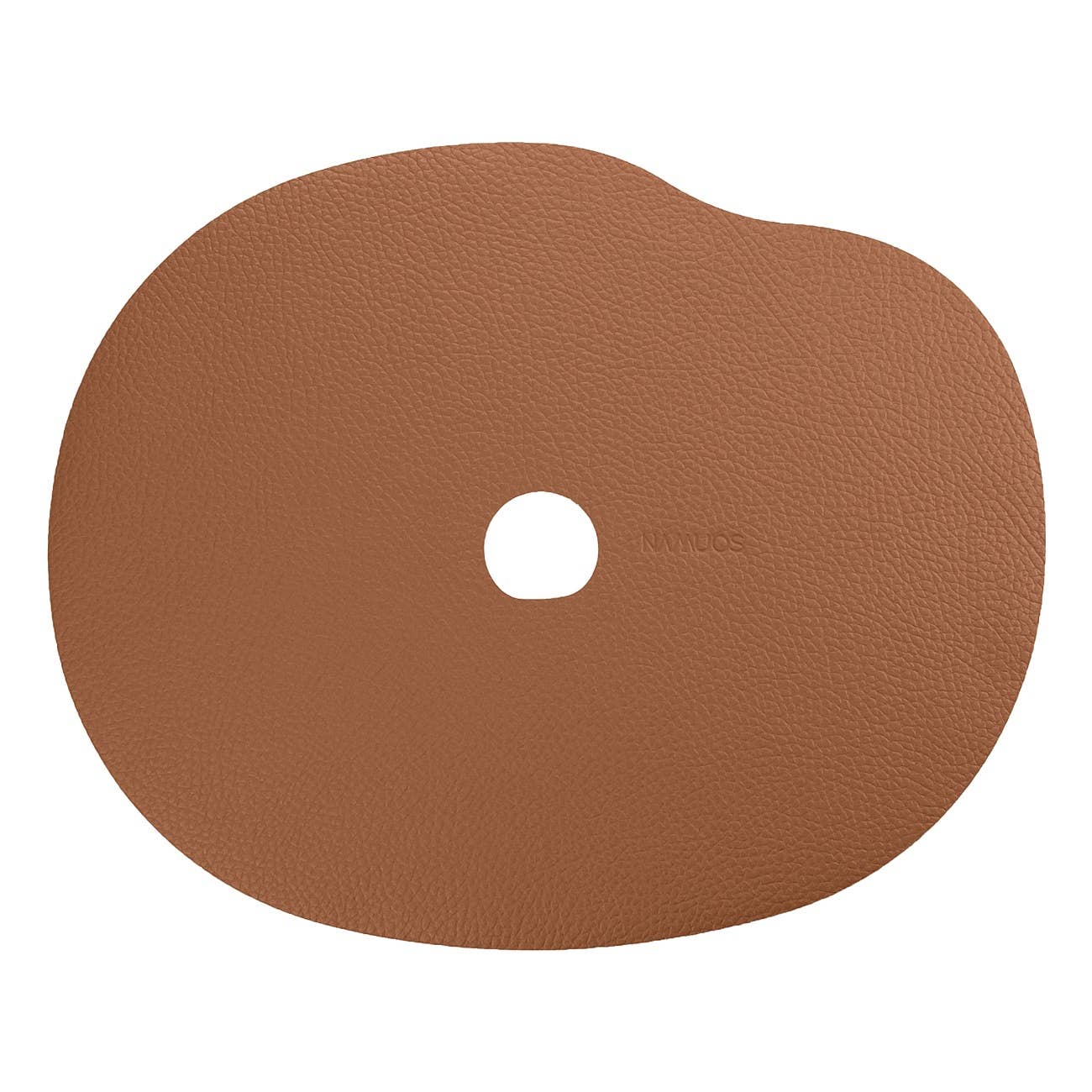 NAMUOS - Vente Sets de table - Set de napperon et dessous de verre en cuir 100 % naturel brun rouille MILLSTONES5