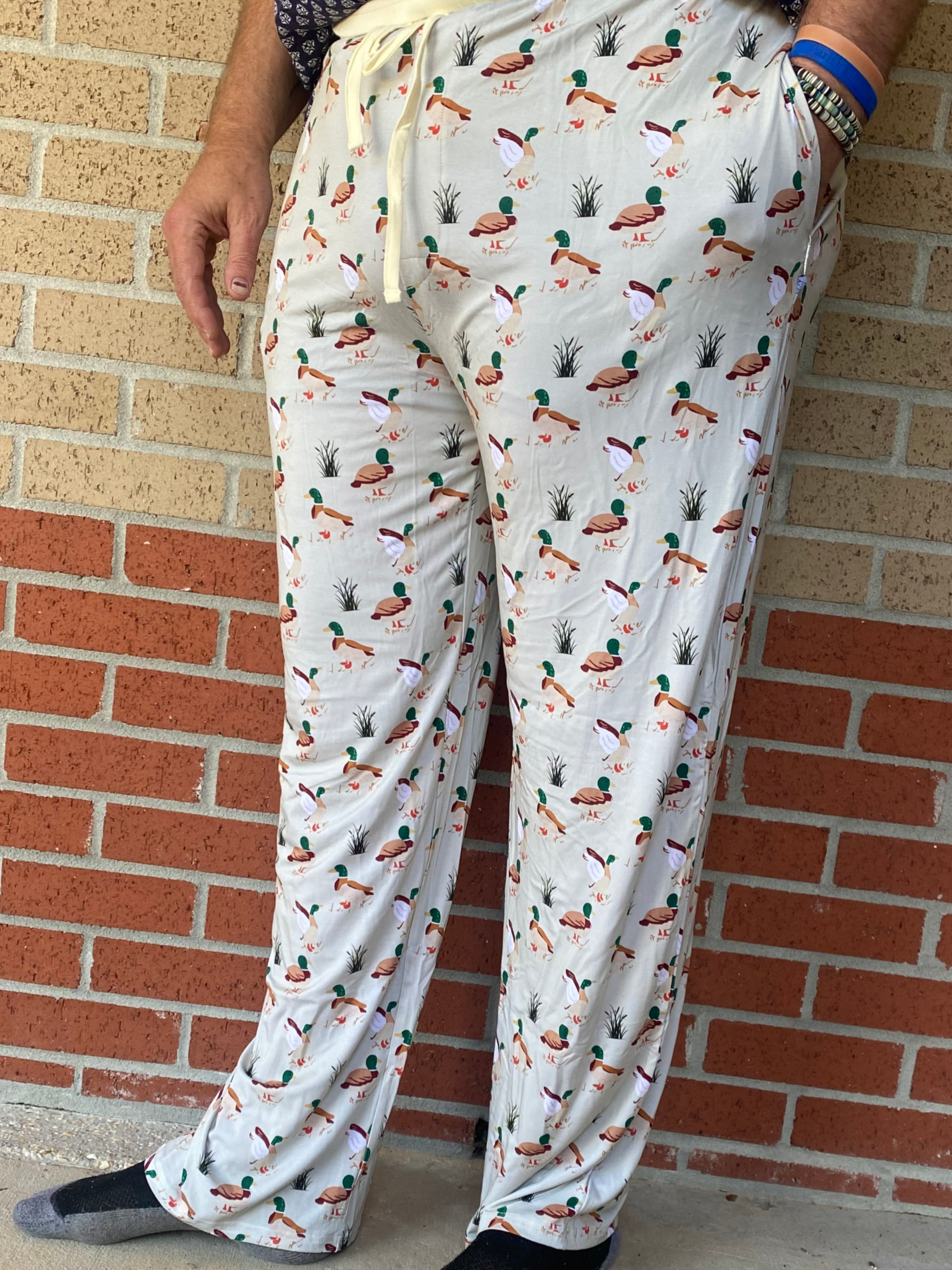 My Hometown Baby - Wholesale Lounge Sweatpants/Joggers - Men's - Down South Men's Premium Bamboo Duck Lounge Pants8