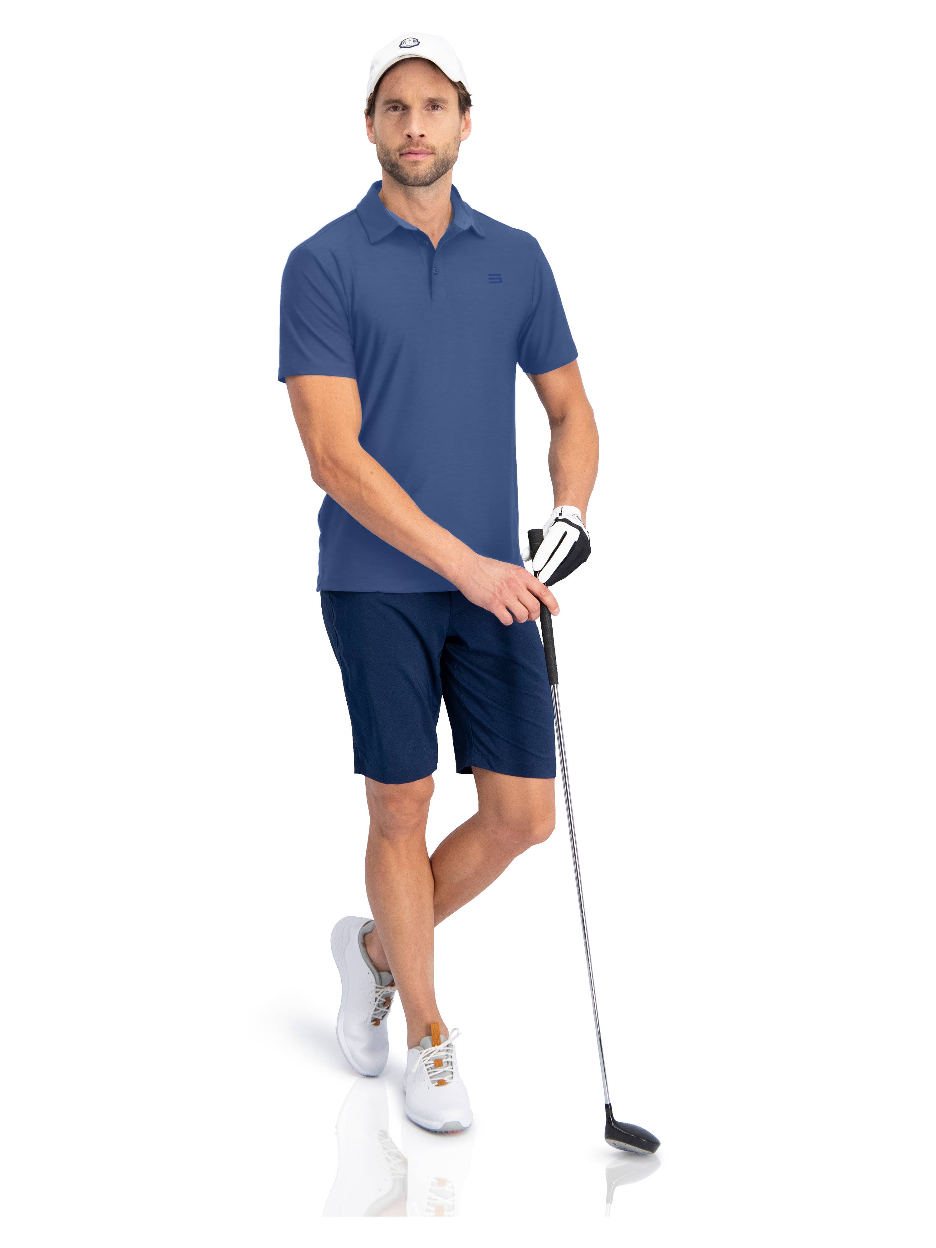 Three Sixty Six - Wholesale Polo - Heren - Sneldrogende golfshirts voor heren, korte mouwen, sportpolo27