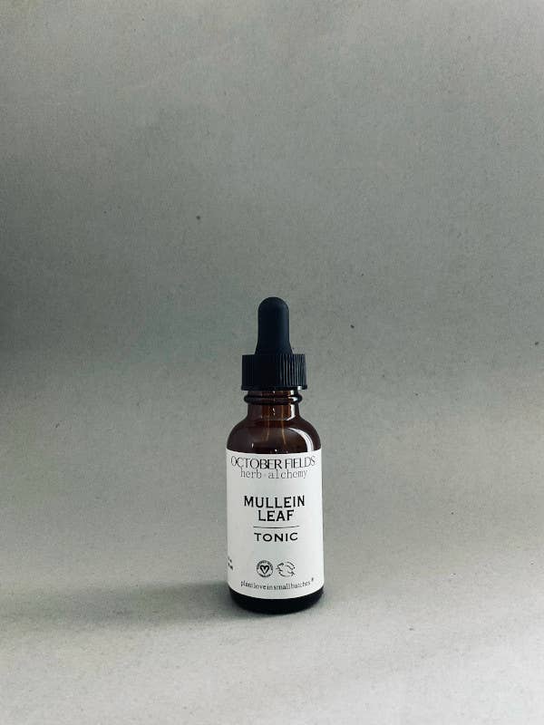 Mullein Leaf Tincture - Vegan for wholesale by October Fields®