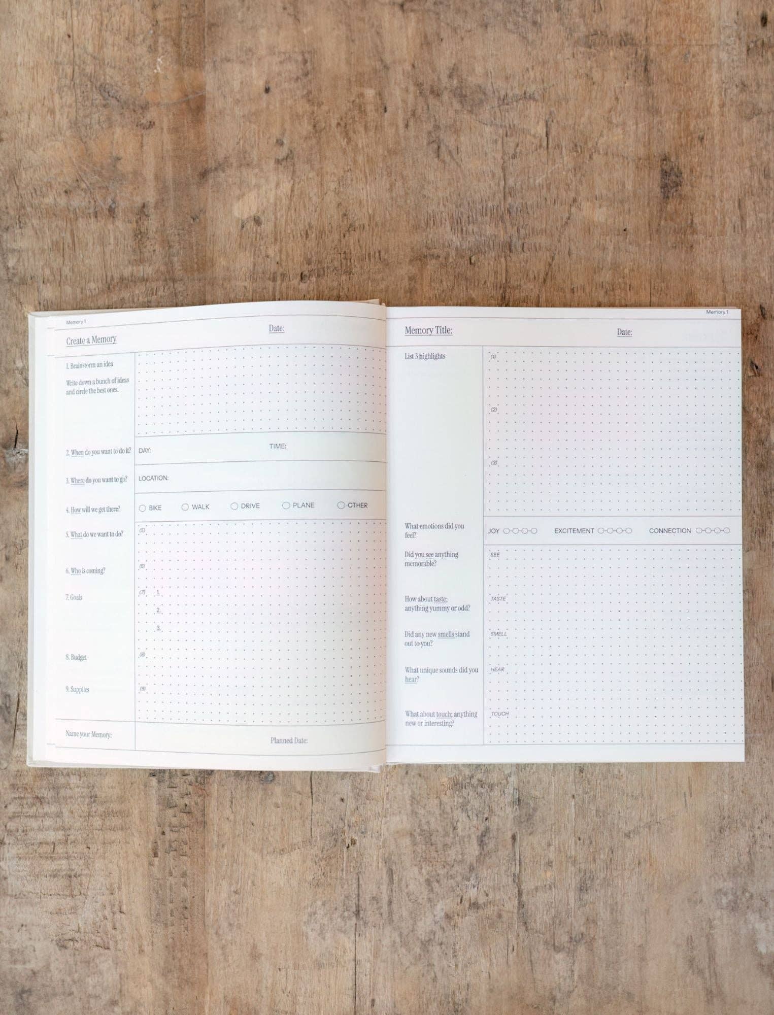 Jenessa Wait - Venta al por mayor Diario/agenda - Libro de recuerdos familiares: 50 recuerdos creados juntos4