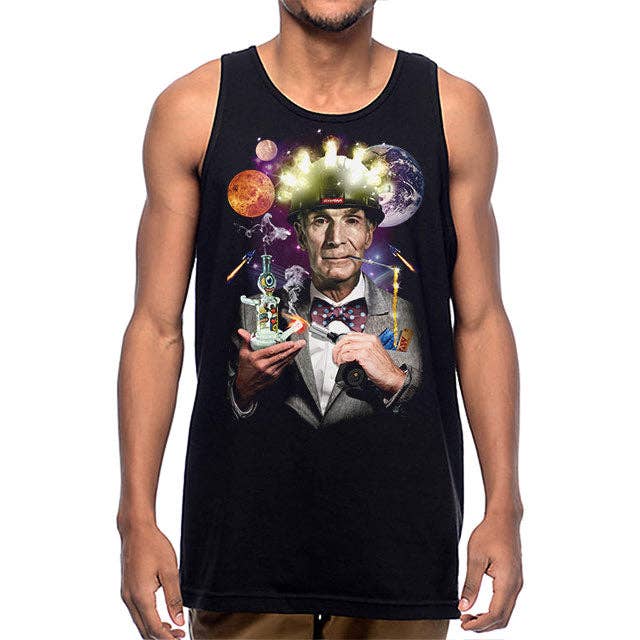 Bill Nye The Dabbing Guy Tank for wholesale by StonerDays Apparel