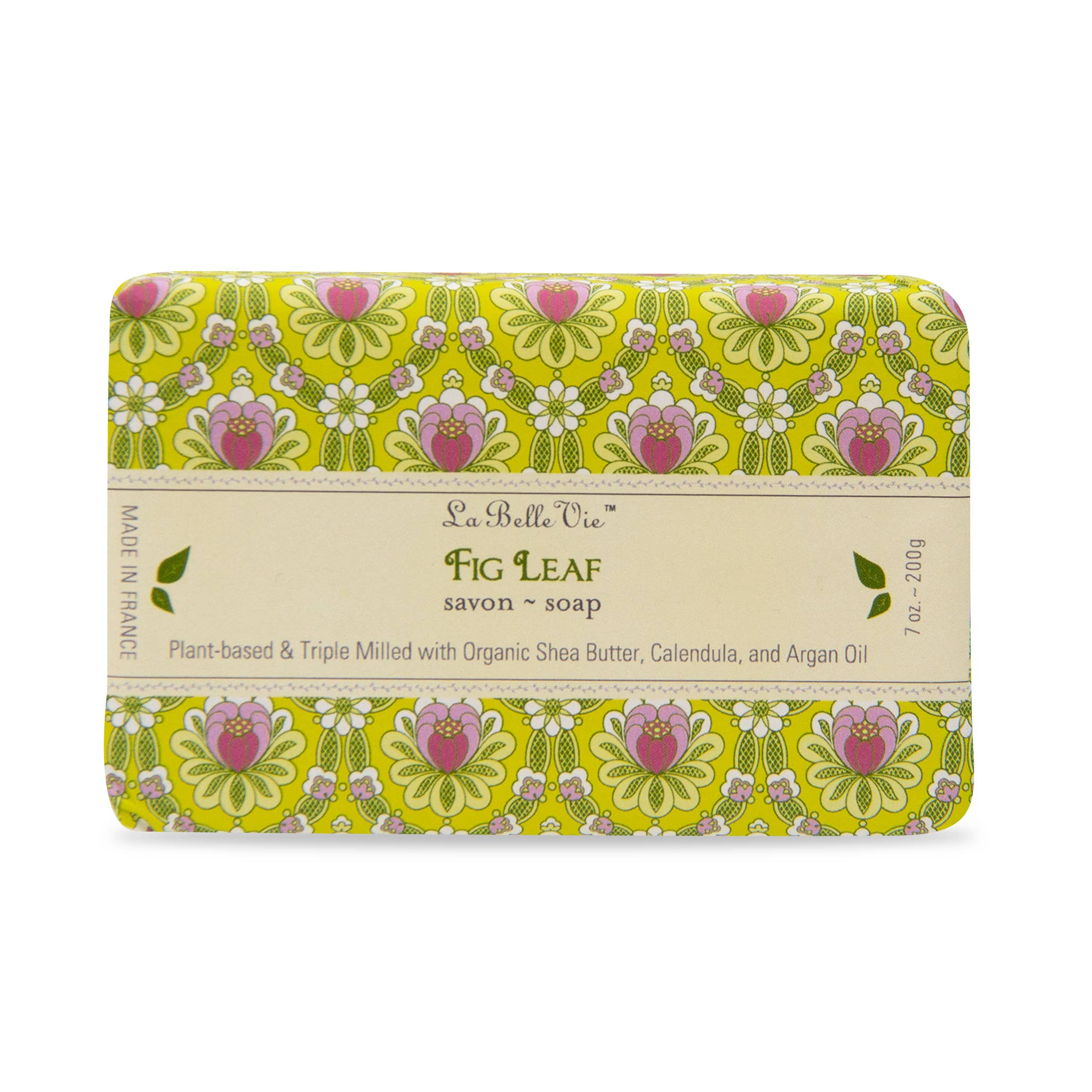 Ton Savon Inc - Wholesale Bar Soap - La Belle Vie Fig Leaf Soap - 7oz/ 200g1