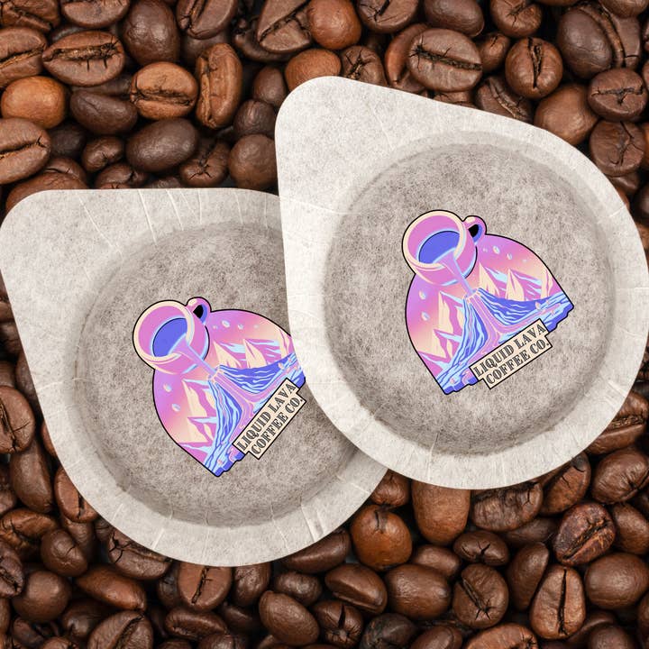 Liquid Lava Coffee Co. - Wholesale Coffee Pods - 12, 24, 50, 100 Single Origin Coffee Pods/Keurig/Single Cup