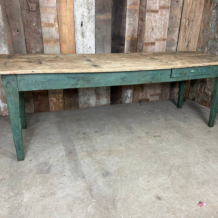 Antique French Chestnut Large Refectory Table, C 1840 for wholesale by belvoir