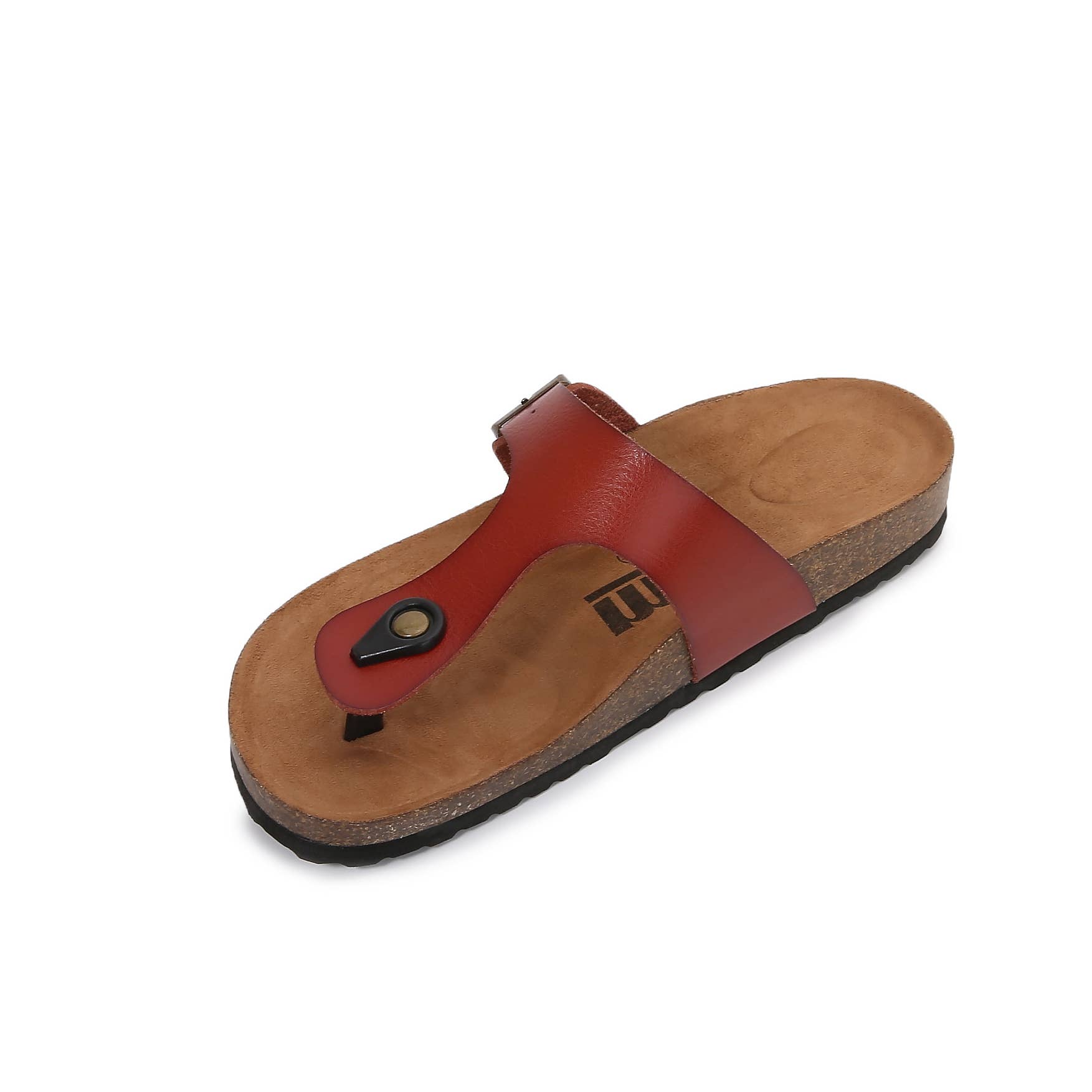 Shop Lev – wholesale Sandals – Women's – [PACK] Women Soft Cork PU Leather T Strap Flip Flops Slipper5