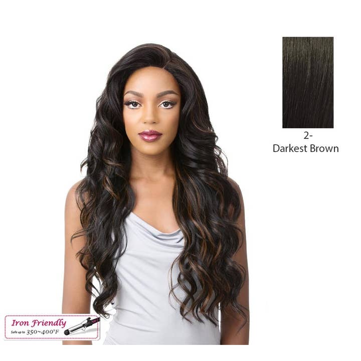 KT Supply - Wholesale Wig/hair piece - Human Hair 360 All Round Deep Lace Wig,Darkest Brown