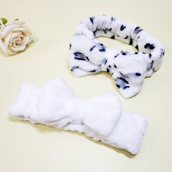 Assorted Plush Beauty Spa Headband for wholesale on Faire3