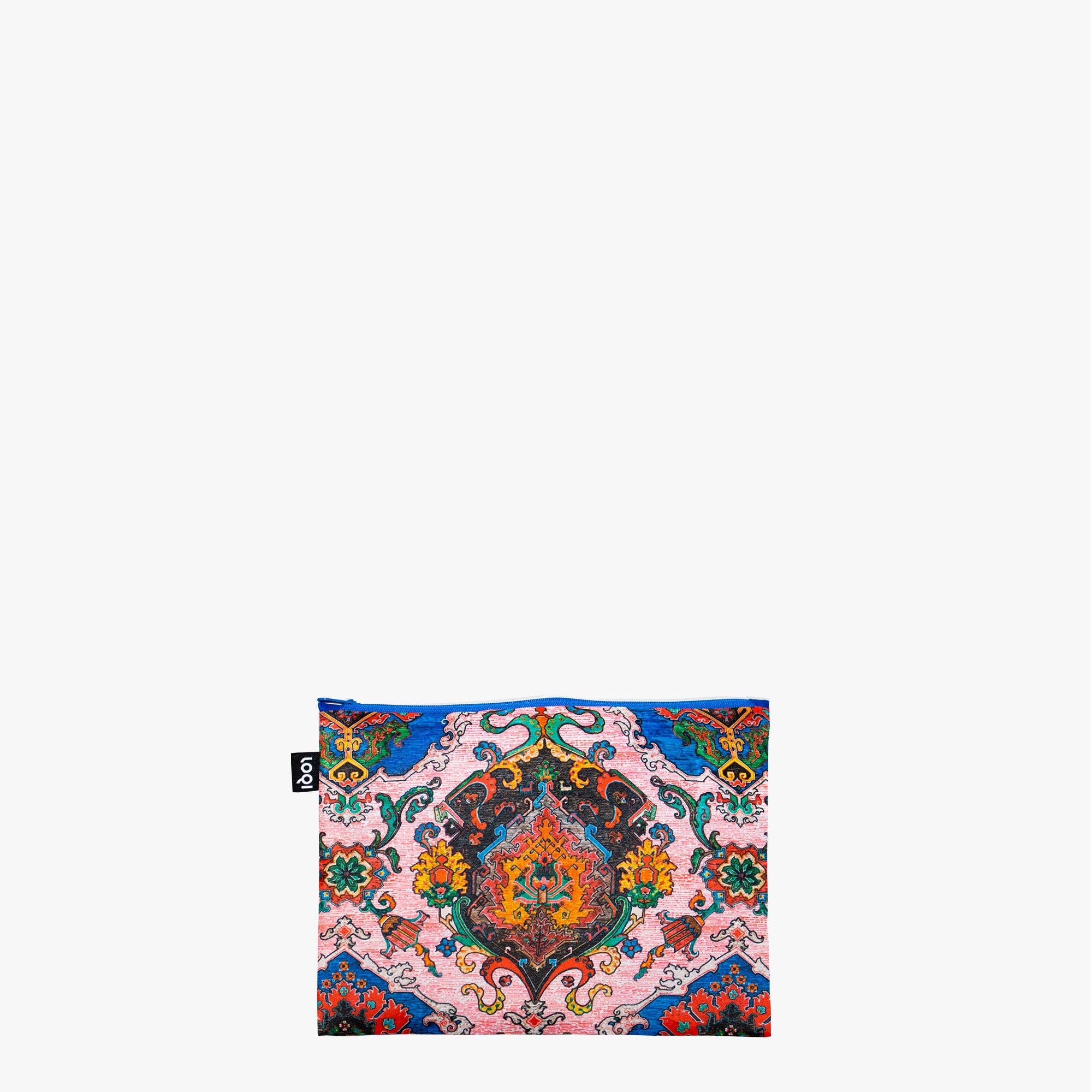 LOQI LLC - Wholesale Pouch - Women's - DECORATIVE ART Peacock, Toile de Jouy, Tapestry Recycled Zip Pockets6