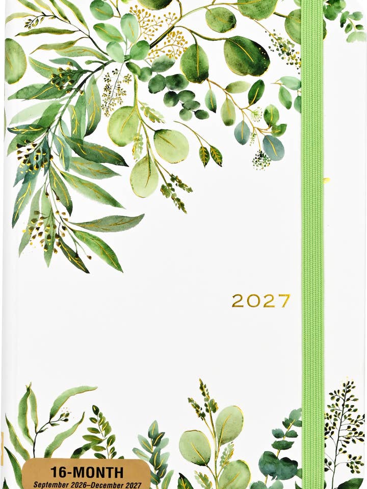 2027 Eucalyptus Weekly Planner for wholesale by Peter Pauper Press