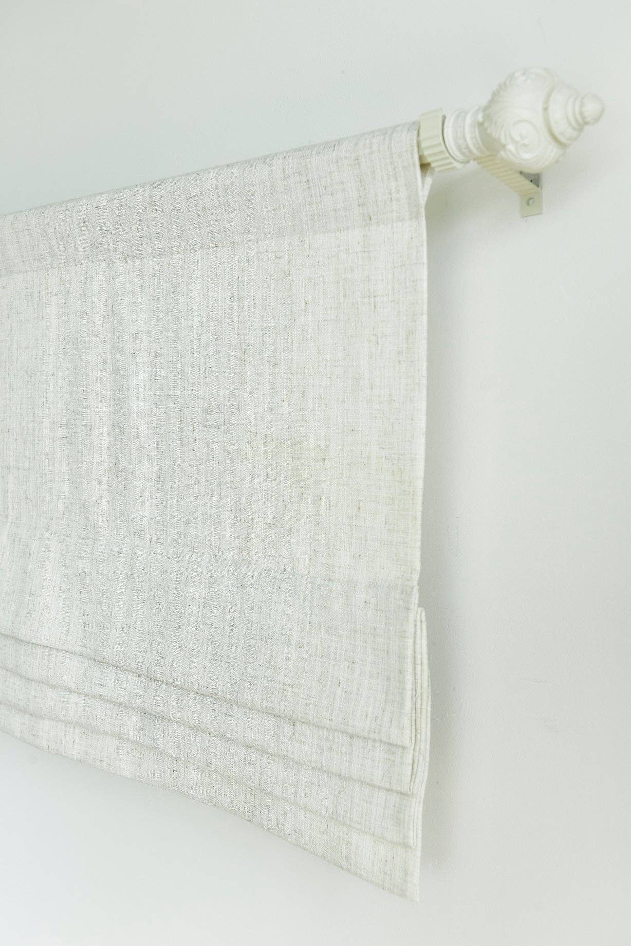 Lanting Home Decor Inc. - Wholesale Curtain - Custom Faux Roman Shades Linen Sheer Style0