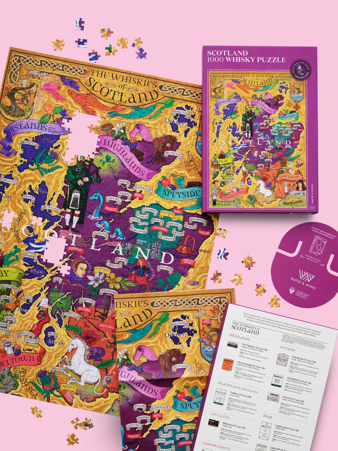 Water & Wines US - Wholesale Puzzle - Adult - Scotch Whisky Puzzle1