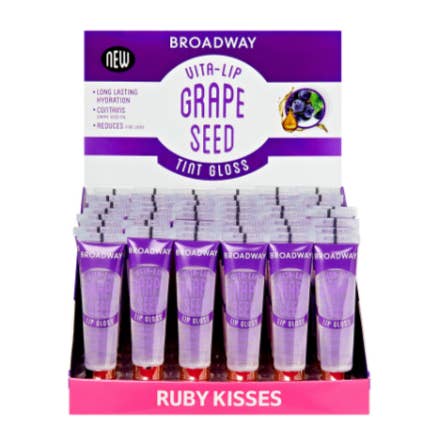 Majestic Wholesale - Wholesale Lip Gloss - Kiss Broadway Lip Gloss – 54CT Box Set, Assorted Flavor1