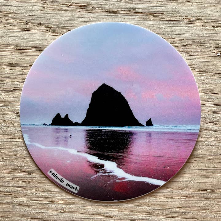 Pegatina Cannon Beach, Oregon para venta al por mayor de Nicole Mark Photography