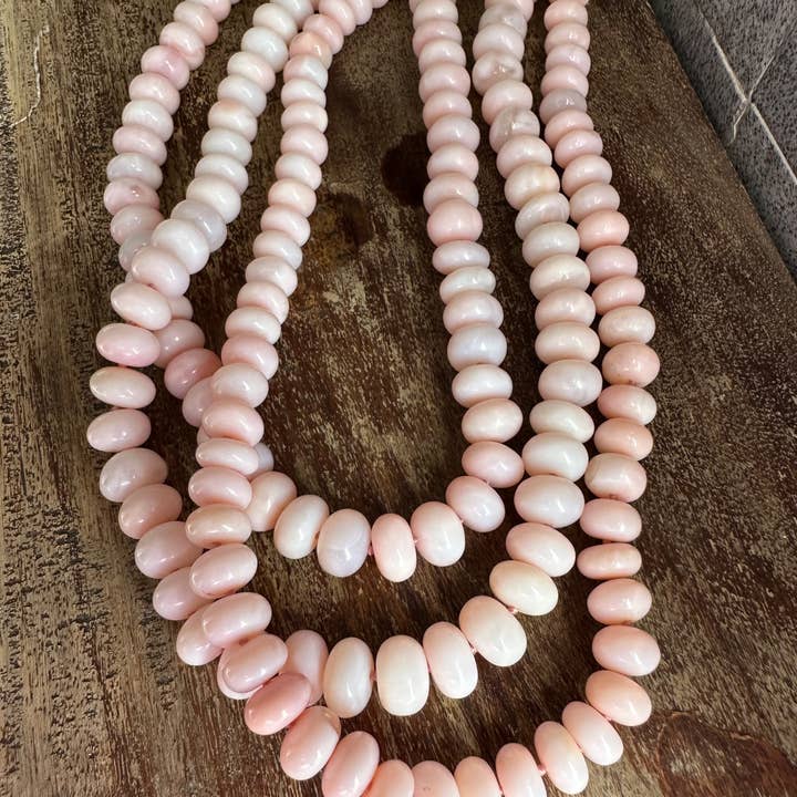 Classic Knotted Opal | Pale Pink Necklace | Gemstone Jewelry for wholesale on Faire3