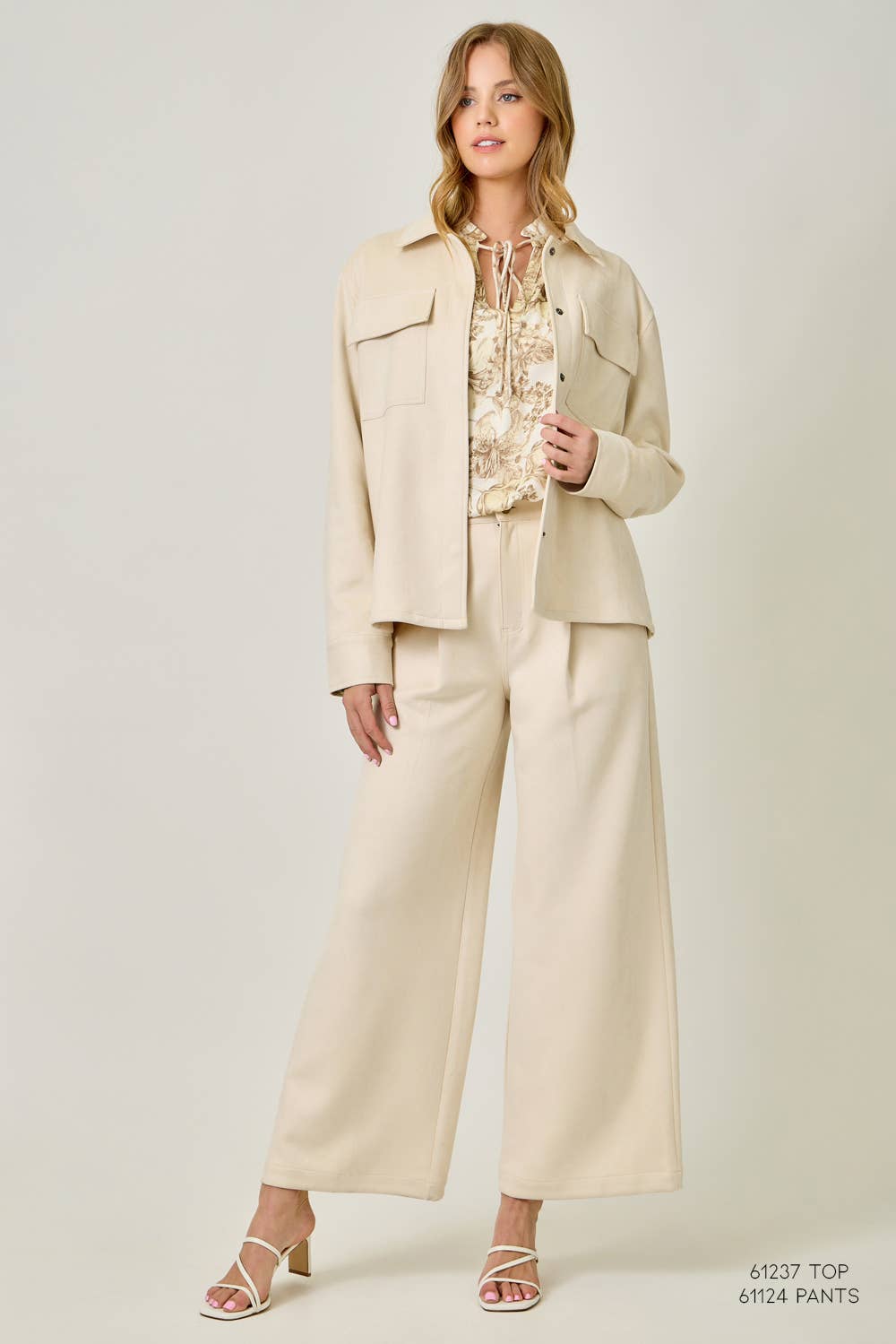 Mystree - Wholesale Shirt Jacket/Shacket - Women's - 61219 Suede Shacket14