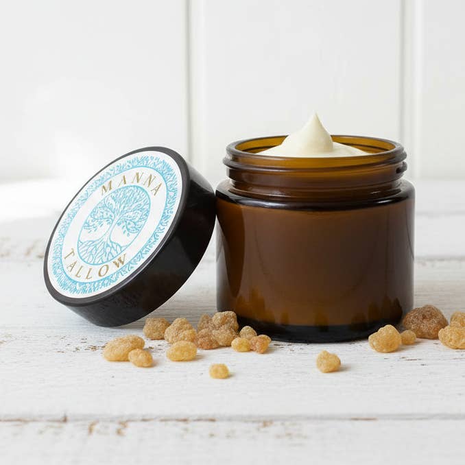 Manteiga de Karité Batida com Incenso 60ml por atacado de Manna Tallow