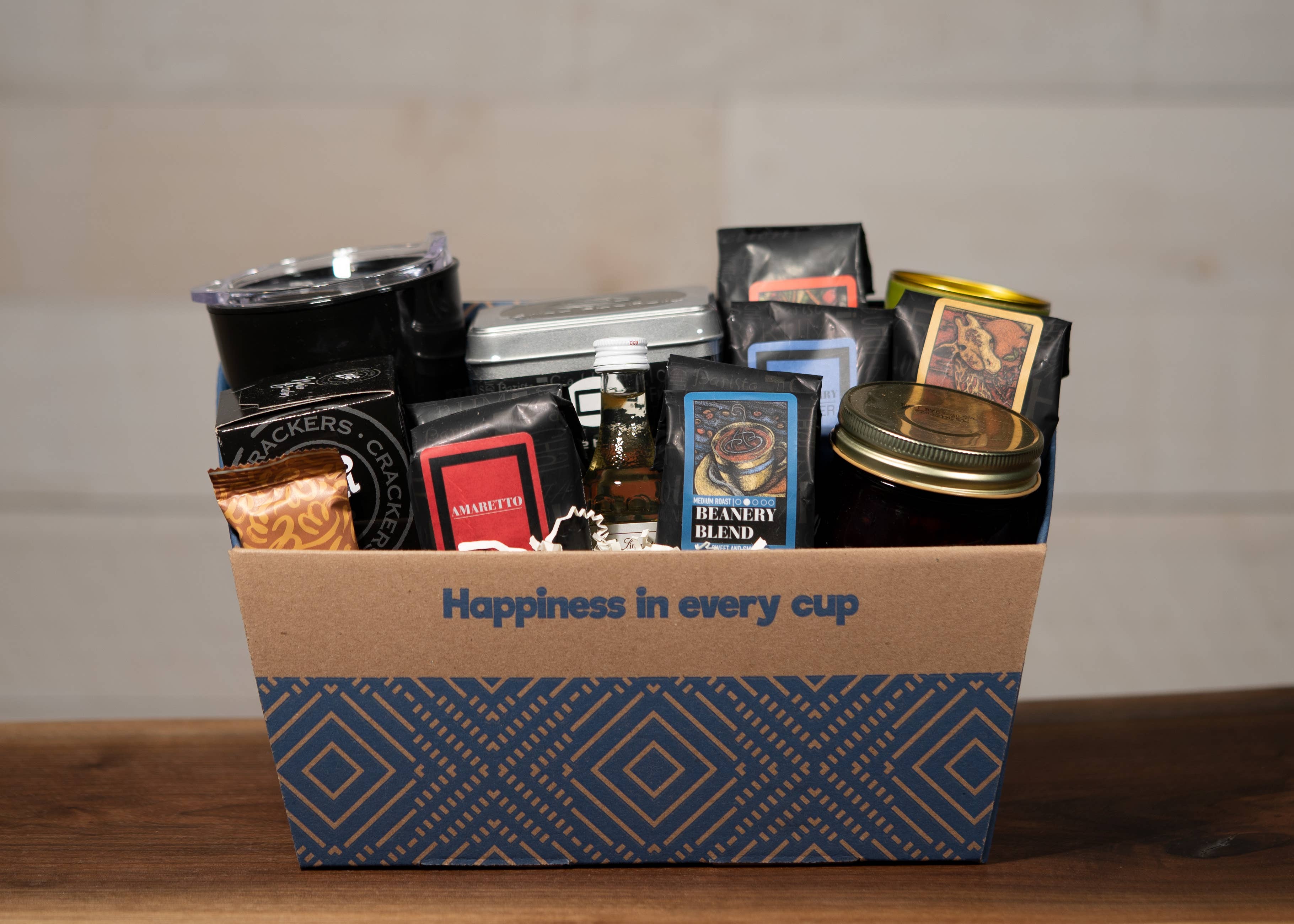 Coffee Beanery - Wholesale Food Gift Basket - Gourmet Favorites Gift Basket1