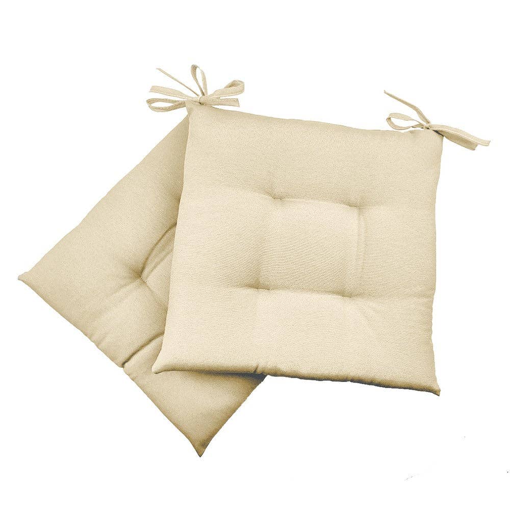 Almatex srl - Wholesale Chair Cushion - Pack of two quilted chair cushions SIENA10