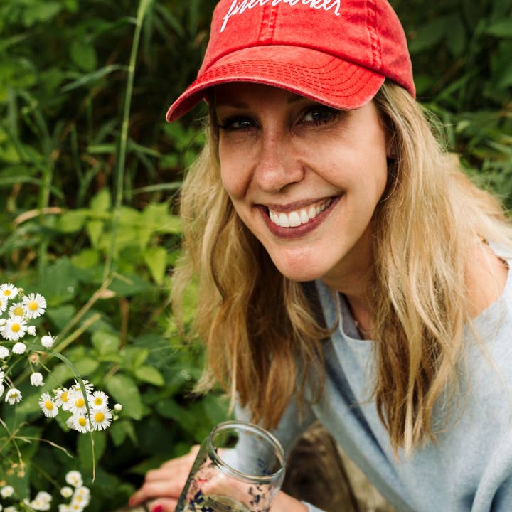 Waves of Grace Letter Co. - Wholesale Baseball Cap - Women's - Firecracker baseball hat2