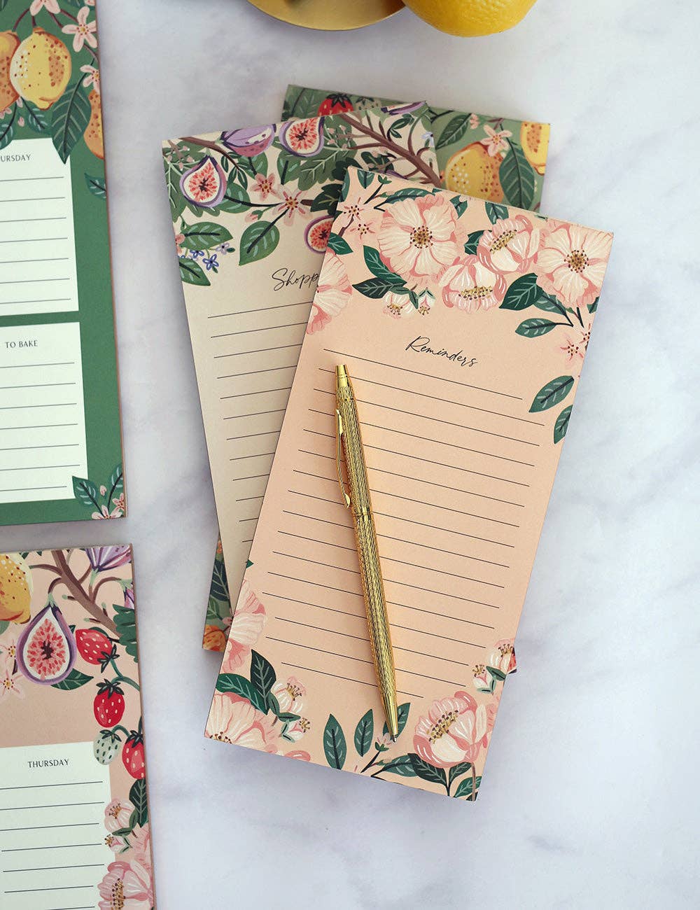 Bespoke Letterpress – wholesale Pen – Basket Weave Gold Ballpoint Pen2