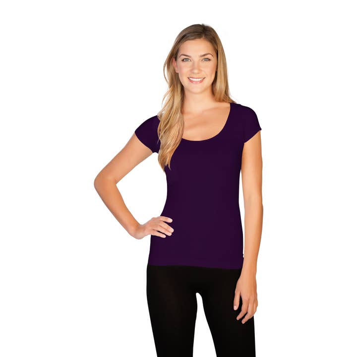 Skinnytees - Wholesale T-Shirt - Women's - Cap Sleeve Tee4