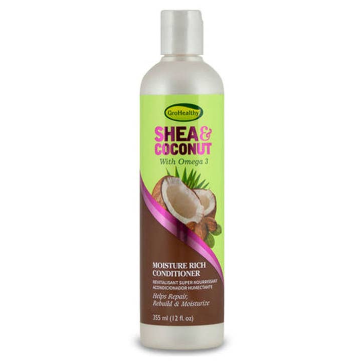KT Supply - Wholesale Hair Conditioner - Gro Healthy Shea & Coconut Moisture Rich Conditioner 12 Oz