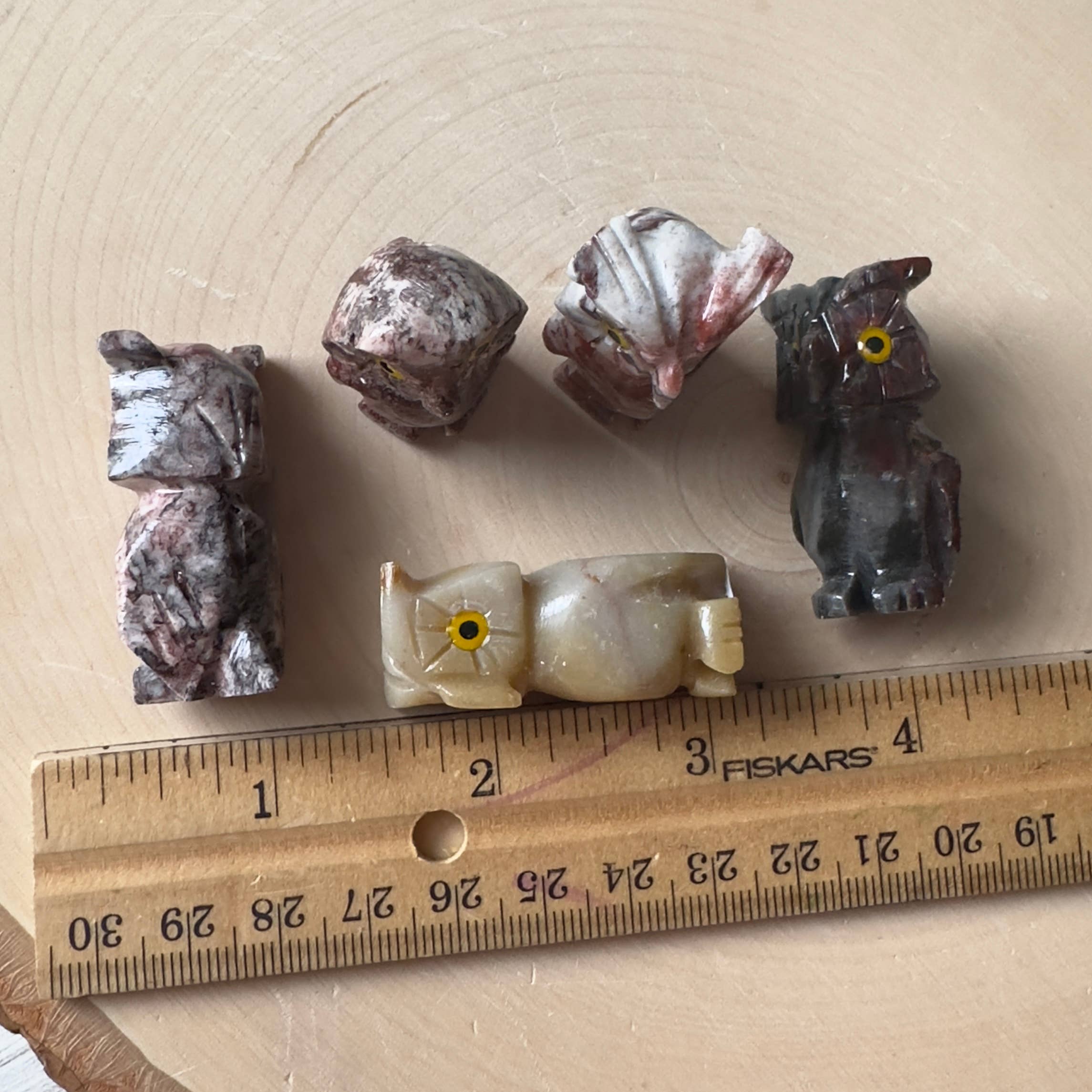 Pebble House - Wholesale Spiritual Stone/Crystal - Soapstone Animal Carving  30+ Varieties - Crystals & Stones39