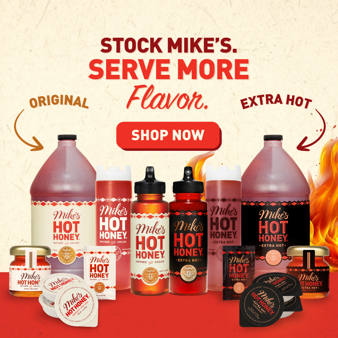 Mike's Hot Honey - Wholesale Honey - Mike's Hot Honey | Original | Chef's Bottle | 4 x 24 oz 4