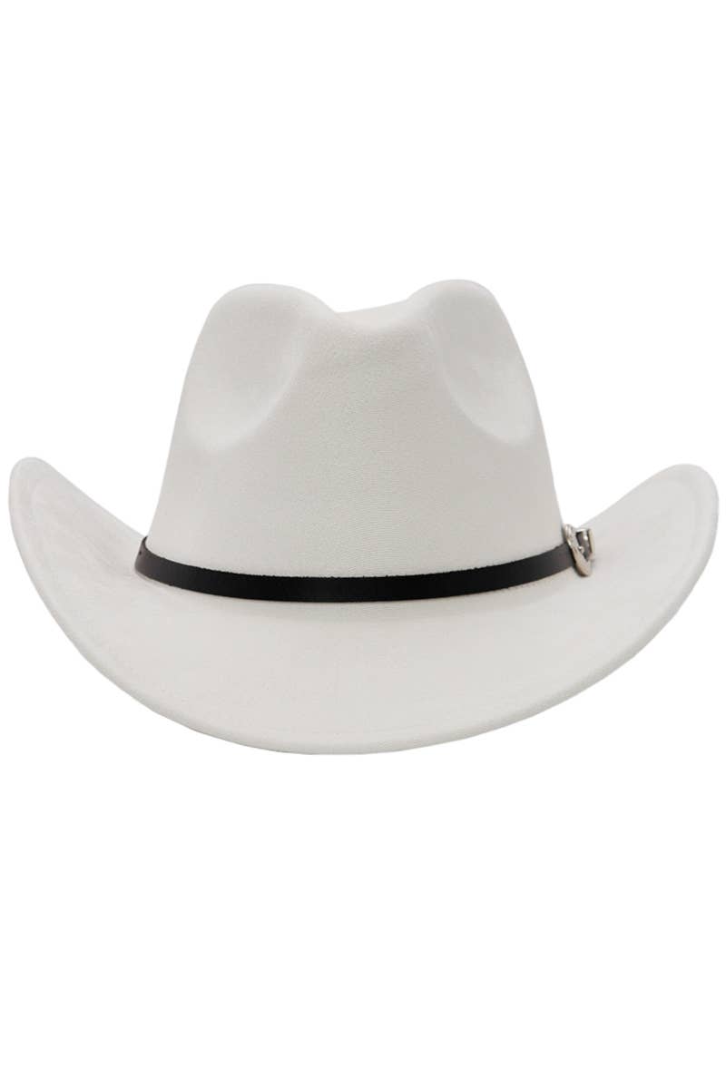 Cap Zone – Engroshandel Cowboyhat - Unisex – Western spænde bælte imiteret nubuck ruskind cowboyhat8
