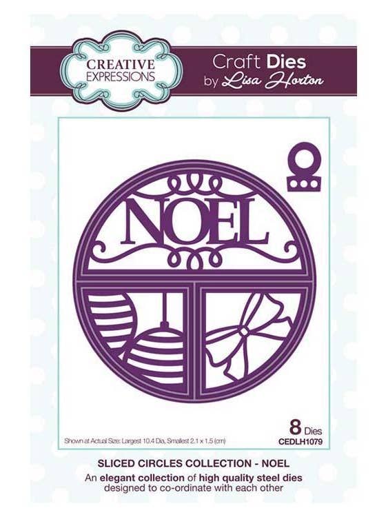Kreative udtryk Split cirkler Noel Craft Die for engroshandel hos Ecstasy Crafts Distributing